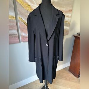 Oversized Folio Black Blazer